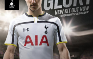 Tottenham trình làng áo mới 'long lanh'