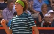 Video Hamburg Open: Chiêu lốp bóng gây choáng của sao tuổi teen