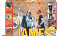 James Rodriguez khoác áo số 10 tại Real Madrid