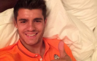 Alvaro Morata dính chấn thương ngay buổi tập đầu tiên tại Juve