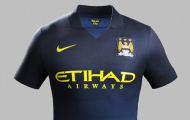 Man City ra mắt áo đấu thứ 2