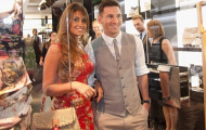 Messi bảnh bao dẫn bạn gái đi shopping