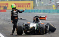 Mất lái, tay đua F1 đối mặt với tử thần
