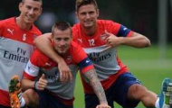 Không khí tập luyện vui vẻ của Arsenal tại Áo