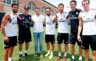 Chùm ảnh: Real Madrid lại đón khách quý, lần này là Del Piero