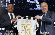 Evra gia nhập Juventus: Tiếp bước đàn anh Lilian Thuram?