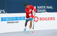 Chùm ảnh: Federer 'chuyển nghề' từ quần vợt sang hockey