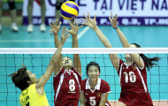 Bóng chuyền Việt Nam xếp thứ 2 khu vực