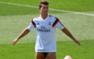 Ronaldo lao vào tập luyện sau chuyến du đấu ở Mỹ