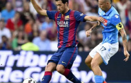 Vắng Messi, Barcelona thua trận giao hữu với Napoli