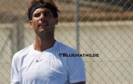 Video: Nadal miệt mài tập luyện sau chấn thương cổ tay