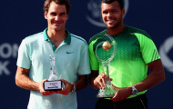Federer khi vui, lúc buồn trên bục trao giải Rogers Cup
