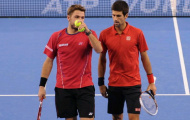 Djokovic, Wawrinka miệt mài tập luyện nuôi mộng lớn