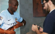 Chùm ảnh: Ngày đầu tiên của tân binh đắt giá, Mangala tại Man City