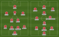 Chiêm ngưỡng 2 đội hình của Arsenal mùa này