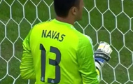 Video: Thủ môn Keylor Navas ra mắt Real Madrid vs Fiorentina