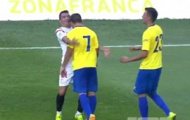 Video: Iago Aspas dính cú thiết đầu công trong trận giao hữu giữa Sevilla với Cadiz