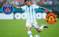 M.U lại có nguy cơ để PSG vượt mặt ở thương vụ Di Maria