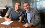 Dzeko ký hợp đồng mới với Man City