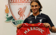 Markovic không sợ áp lực tại Liverpool