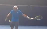Video: Không dự US Open, Nadal vẫn kiên trì luyện tập