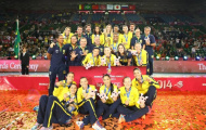 Brazil vô địch giải bóng chuyền nữ World Grand Prix 2014