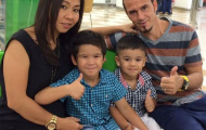 Huỳnh Kesley đưa vợ con đi Mỹ du lịch