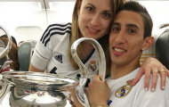 Cô vợ 'không dễ bắt nạt' của Di Maria