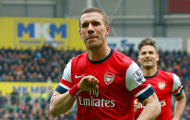 Đại diện của Podolski phủ nhận liên hệ từ Juventus