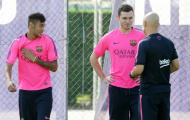 Barca nhận tin vui: Neymar, Vermaelen và Stegen tập luyện trở lại