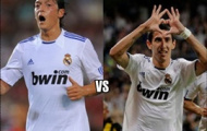 Video: Mesut Oezil so tài với Di Maria