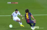 Video: Khoảnh khắc Di Maria làm 'bẽ mặt' huyền thoại CLB Barcelona Carles Puyol