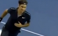 Video US Open: Cú đánh có 1 không 2 của Federer