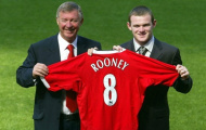 Tròn 10 năm Rooney tung hoành trong màu áo M.U