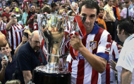 Chùm ảnh: Atletico Madrid nâng cúp bạc sau 105 ngày vô địch