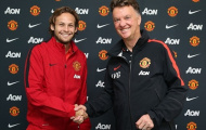 Van Gaal rạng rỡ trong ngày 'hiệp sĩ mù' ra mắt M.U