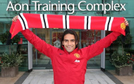 Phỏng vấn nhanh Falcao trong ngày gia nhập M.U