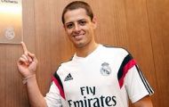 Chicharito cô đơn trong buổi tập đầu tiên tại Real Madrid