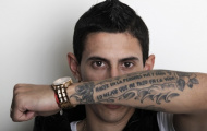 Chùm ảnh: Di Maria đọ hình xăm với Marcos Rojo