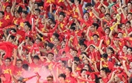 Sân Mỹ Đình rực sắc đỏ trong chiến thắng của U19 Việt Nam