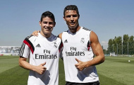 James Rodriguez thanh minh là bạn tốt với CR7