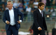 Hiddink và Conte đối mặt khó khăn