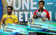 Các tay vợt Indonesia độc chiếm giải thưởng