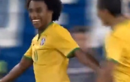 Video giao hữu: Willian ghi bàn, Brazil thắng 1-0 Ecuador
