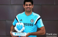 Diego Costa xuất sắc nhất tháng 8