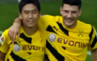 Video: Shinji Kagawa ghi bàn (Dortmund 2-0 Freiburg)
