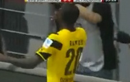 Video: Tân binh Ramos mở tỉ số (Dortmund 1-0 Freiburg)