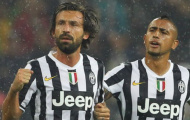 Juventus trở lại CL mà không có Pirlo và Vidal