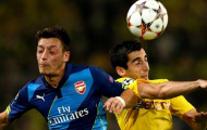 Chấm điểm trận Borussia Dortmund 2-0 Arsenal: Bạc nhược Mesut Oezil