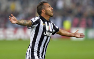 5 năm rồi Carlos Tevez mới lại ghi bàn